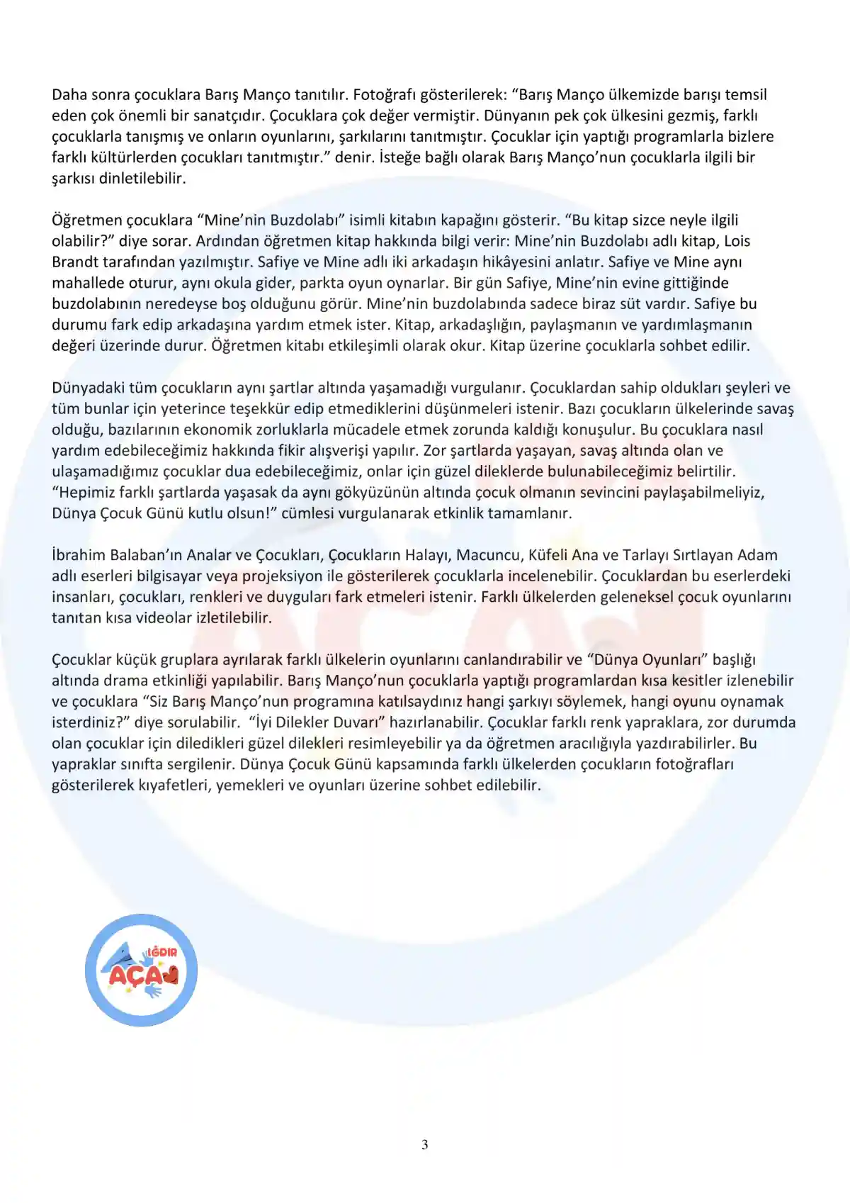 Iğdır Kreş, Iğdır Anaokulu