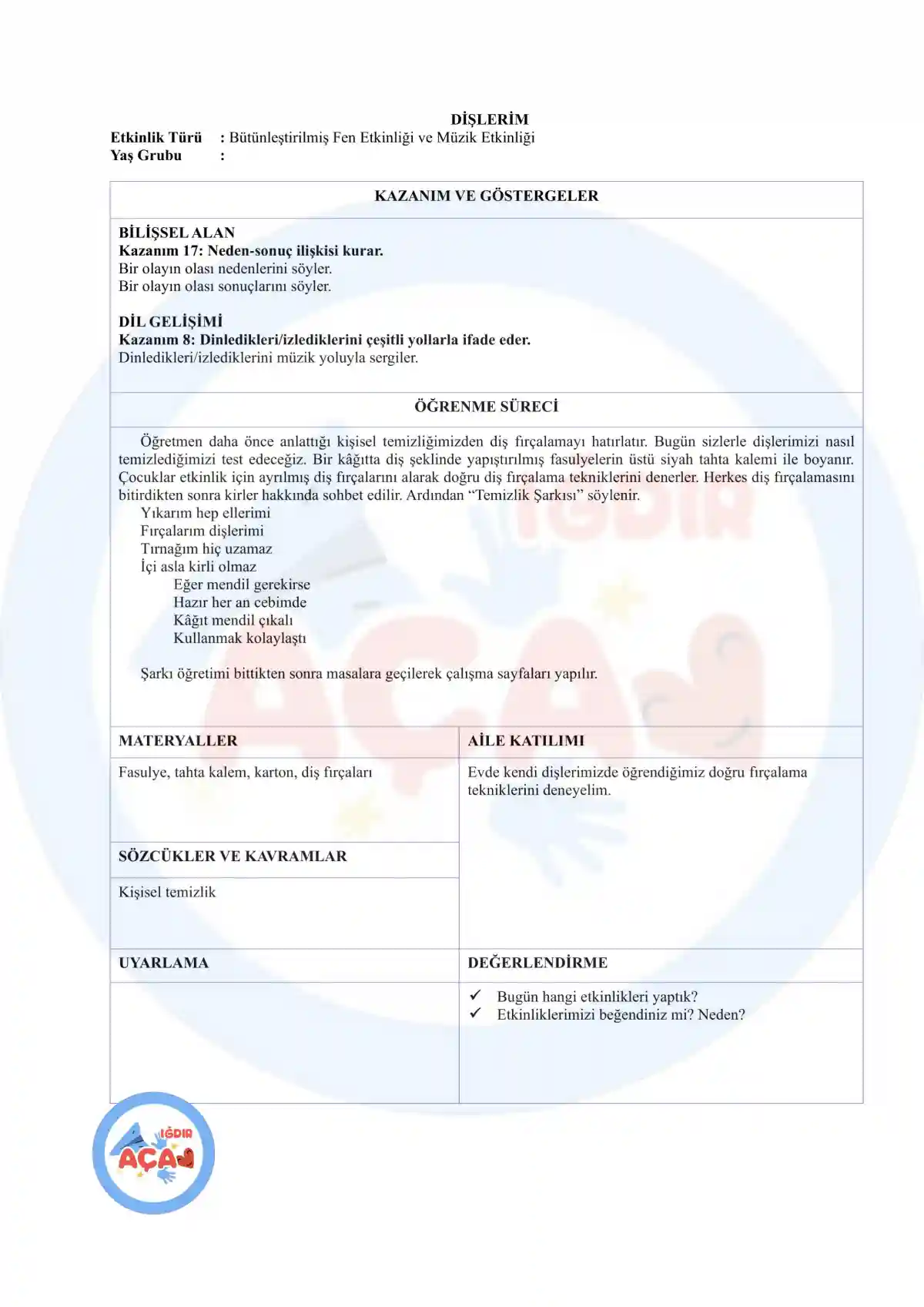 Iğdır Kreş, Iğdır Anaokulu