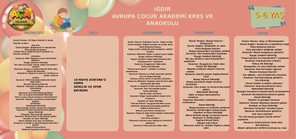 Iğdır Kreş, Iğdır Anaokulu