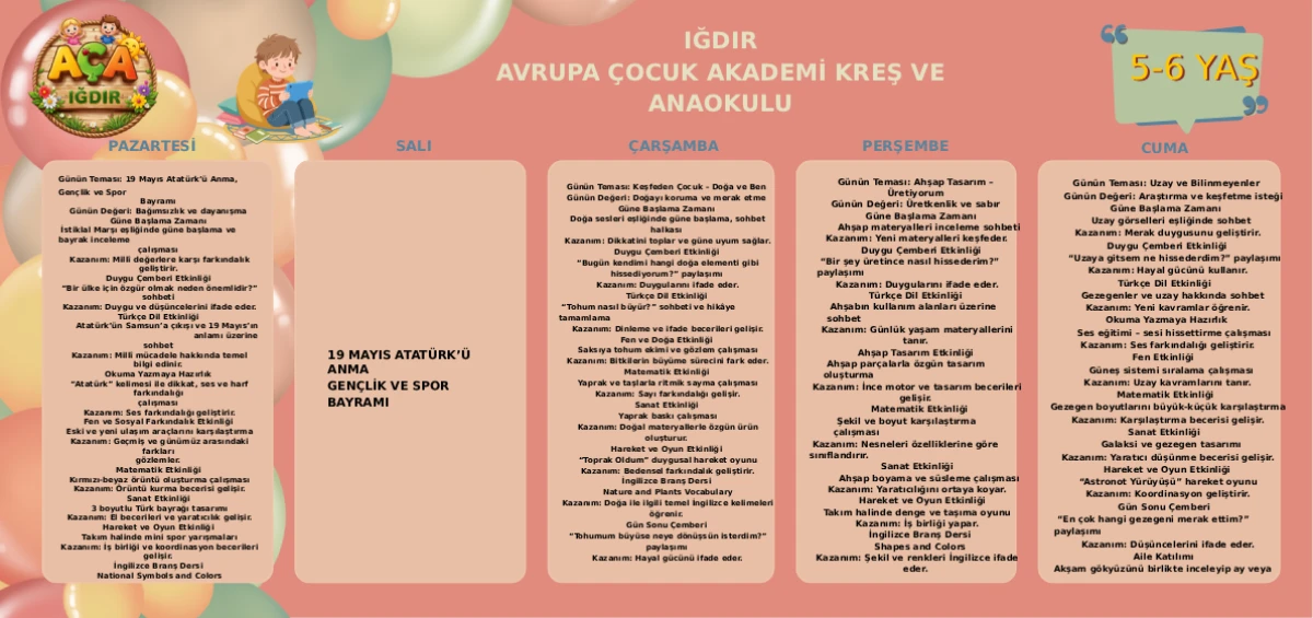 Iğdır Kreş, Iğdır Anaokulu